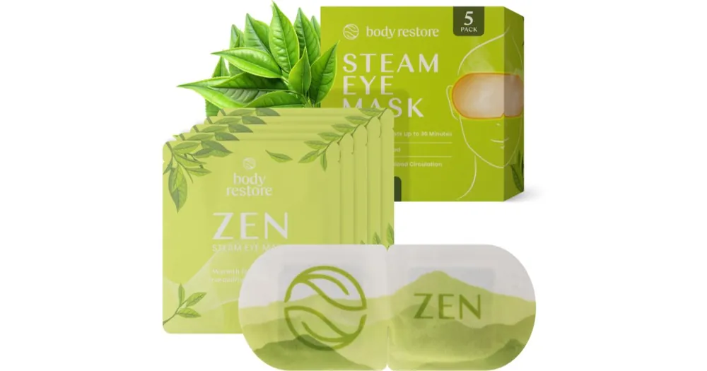Body RestoreSteam Eye Mask Green Tea szemmaszk Legkelendőbb