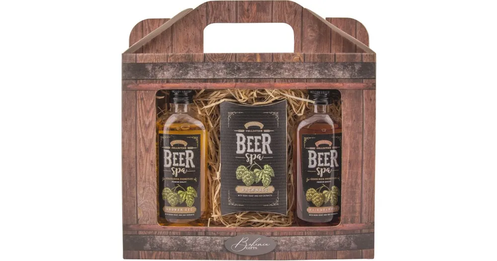 Bohemia GiftsBeer Spa ajándékszett kádba való uraknak Szuper akció