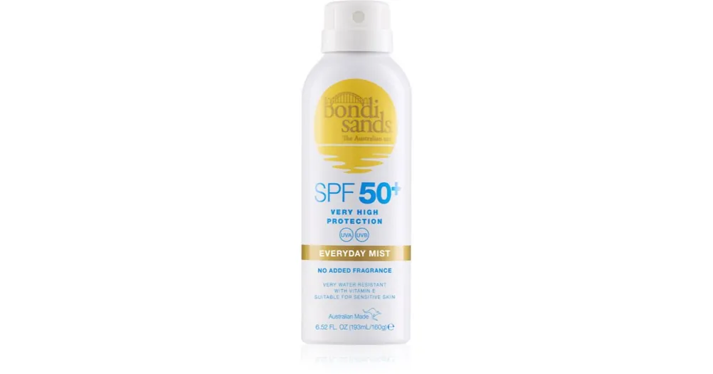 Bondi SandsSPF 50+ Everyday Mist vízzel lemosható spray napozáshoz Legnépszerűbb