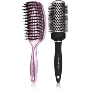 Kihagyhatatlan ajánlat BrushArtHair Hairbrush set ajándékszett a hajformázáshoz, melyhez magas hőfokot használunk