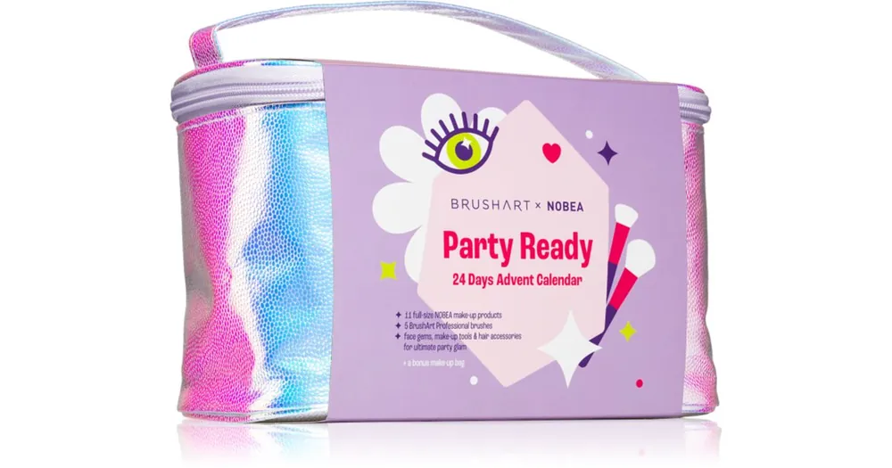 BrushArtx NOBEA Party Ready 24 Days Advent Calendar ádventi naptár Csak ma