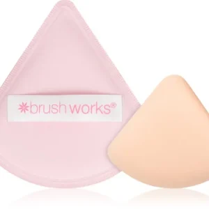Azonnal elérhető BrushworksTriangular Powder Puff Duo szivacsos applikátor make-upra