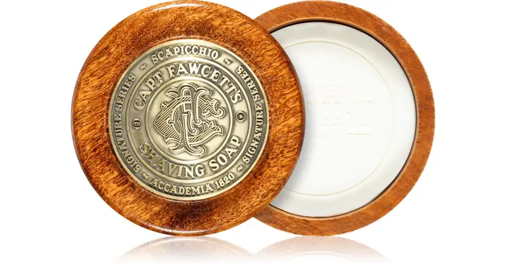 Captain FawcettShaving Sciapicchio Soap borotvaszappan + tok Vásárlói kedvenc
