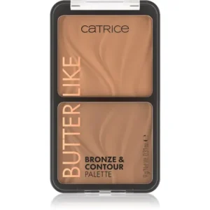 Biztonságos vásárlás CatriceButter Like Bronze & Contour Púderes highlight és kontúr paletta bronzosítóval