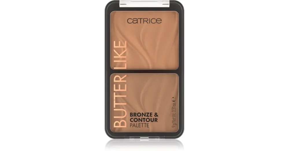 Biztonságos vásárlás CatriceButter Like Bronze & Contour Púderes highlight és kontúr paletta bronzosítóval