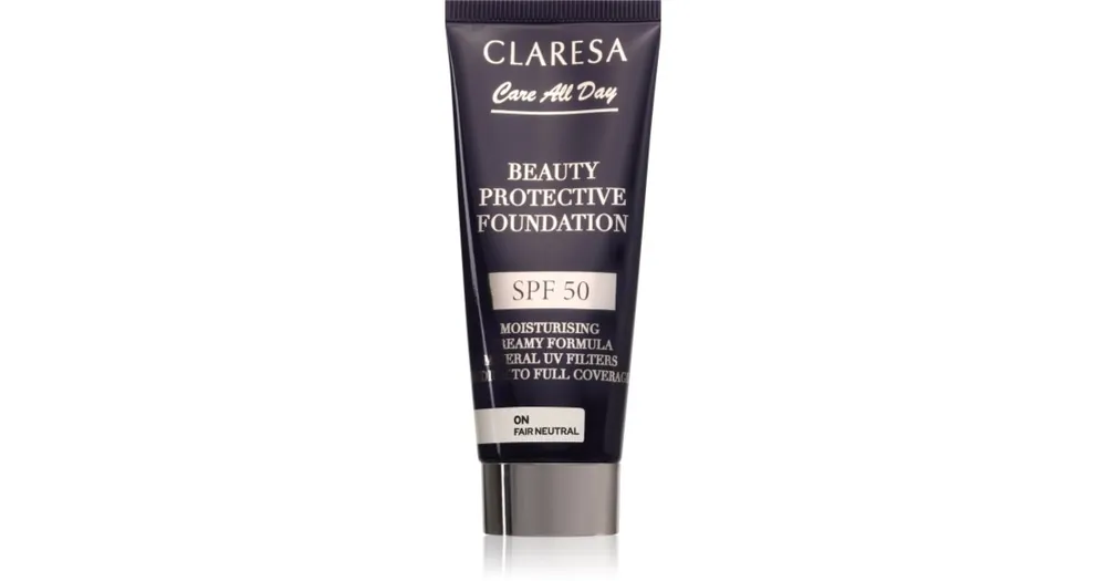 ClaresaCare All Day Beauty Protective Foundation védő make-up SPF 50 Különleges ajánlat