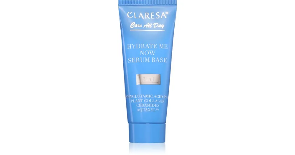 ClaresaCare All Day Hydrate Me Now Serum hidratáló bázis alapozó alá Végkiárusítás