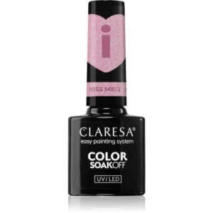 Akciós ár ClaresaSoakOff UV/LED Color Kiss Me géles körömlakk