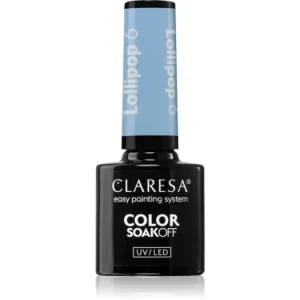ClaresaSoakOff UV/LED Color Lollipop géles körömlakk Vásárlói kedvenc