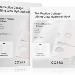 Alacsony ár CosrxThe Peptide Collagen Lifting Glow Hydrogel Mask feszesítő arcmaszk hidratáló hatással
