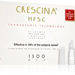 Expressz szállítás CrescinaTransdermic 1300 Re-Growth and Anti-Hair Loss hajnövekedés és hajhullás elleni ápolás uraknak