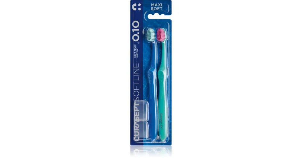 Biztonságos fizetés CuraseptSoftline 0.10 Maxi Soft 2Pack fogkefe