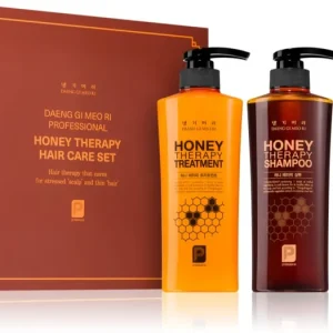 DAENG GI MEO RIHoney Therapy Professional Hair Care Set ajándékszett a táplálásért és hidratálásért Kedvezmény