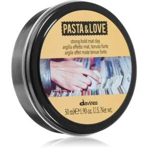 Olcsóbb DavinesPasta & Love Strong-Hold Mat Clay hajformázó agyag matt