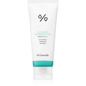 Dr.CeuracleCica Regen Waterproof Sun vízálló napozó krém az arcra SPF 50+ Csak ma
