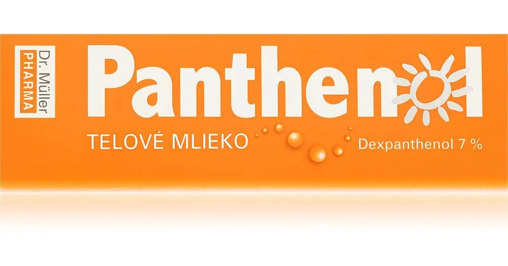 Dr. MüllerPanthenol body lotion 7% hidratáló napozás utáni tej Nézd meg most
