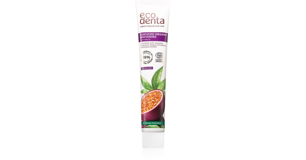 Legnépszerűbb EcodentaCertified Organic fehérítő fogkrém