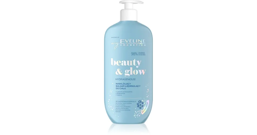 Eveline CosmeticsBeauty & Glow Hydragenious! hidratáló és feszesítő testápoló tej Kiárusítás