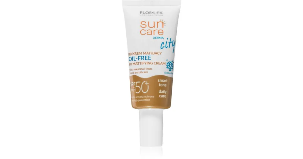 Expressz szállítás Floslek LaboratoriumSun Care Derma City BB mattító BB krém nem tartalmaz olajat