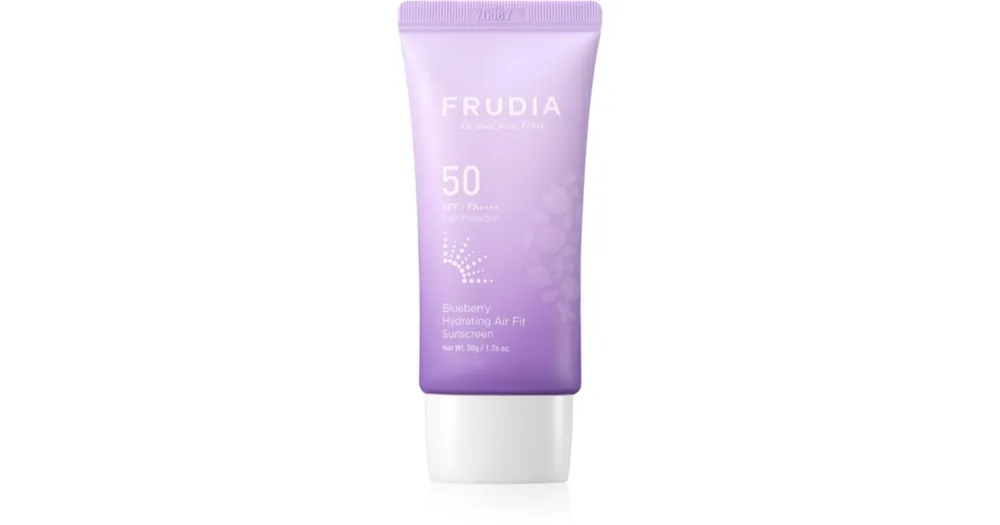 Legjobb ár FrudiaBlueberry gyengéd védő arckrém SPF 50