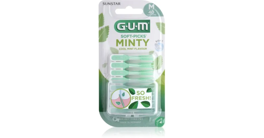 Vedd meg most G.U.MSoft-Picks Comfort Mint fogköztisztító fogpiszkáló