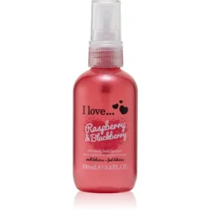 Gyors szállítás I LoveRaspberry & Blackberry frissítő test spray hölgyeknek