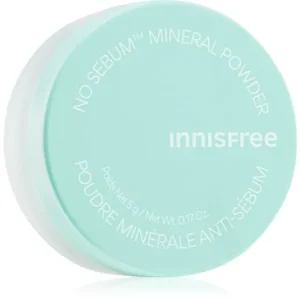 Akciós ár innisfreeNo Sebum Mineral Powder átlátszó könnyed púder mattító hatással
