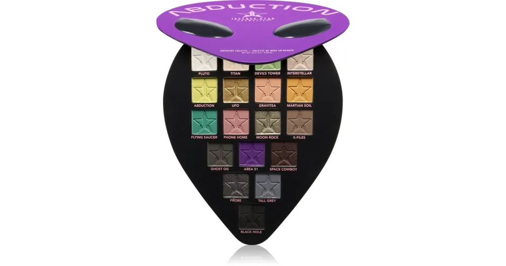 Jeffree Star CosmeticsAbduction Artistry Eye Palette szemhéjfesték paletta Legnépszerűbb