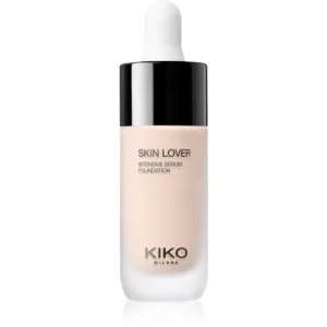 Biztonságos fizetés KIKO MilanoSkin Lover Intensive Serum Foundation tartós folyékony alapozó hidratáló hatással