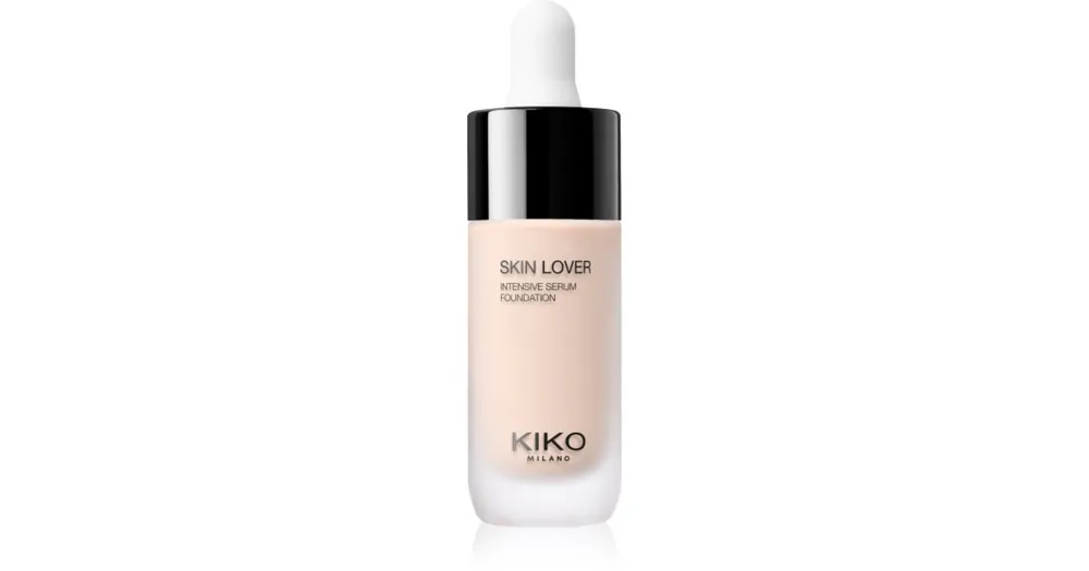 Biztonságos fizetés KIKO MilanoSkin Lover Intensive Serum Foundation tartós folyékony alapozó hidratáló hatással