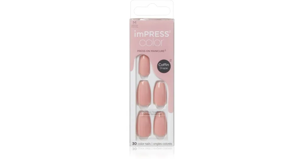 Korlátozott ajánlat KISSimPRESS Color Medium műköröm