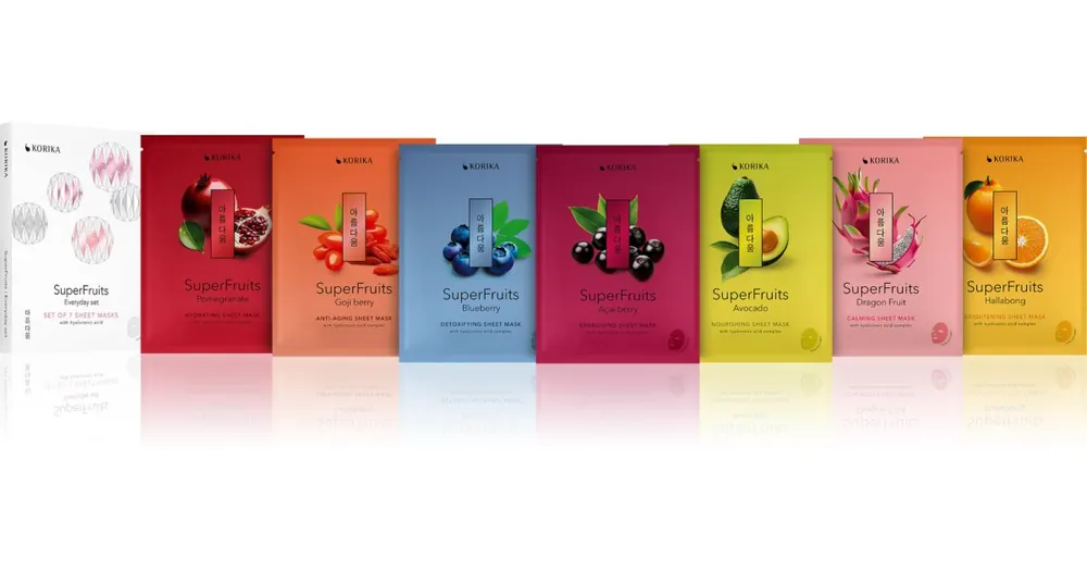 KORIKASuperFruits arcmaszk szett Csak ma