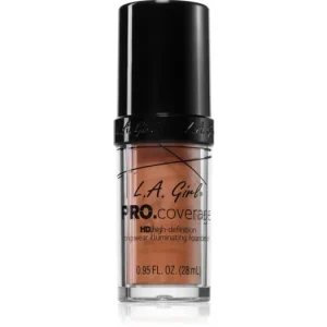 Azonnali szállítás L.A. Girl CosmeticsPRO. Coverage frissítő folyékony make-up