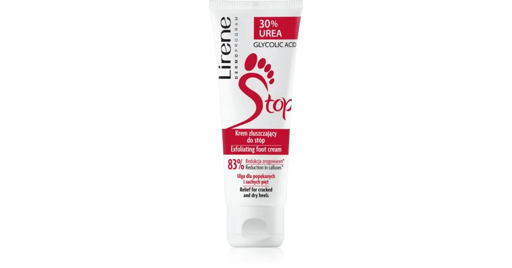 LirenePodology Foot Care Gyengéd hámlasztó krém lábakra Újdonság