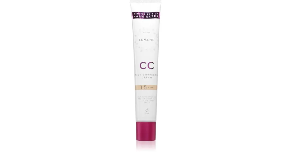 LumeneCC Color Correcting Cream CC krém az egyenletes bőrszínért SPF 20 Ajánlat