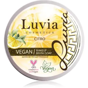 Vedd meg most Luvia CosmeticsBrush Soap tisztító szappan kozmetikai ecsetekre