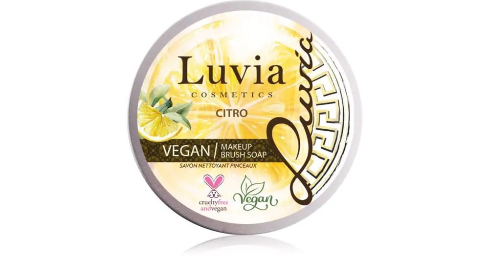 Vedd meg most Luvia CosmeticsBrush Soap tisztító szappan kozmetikai ecsetekre