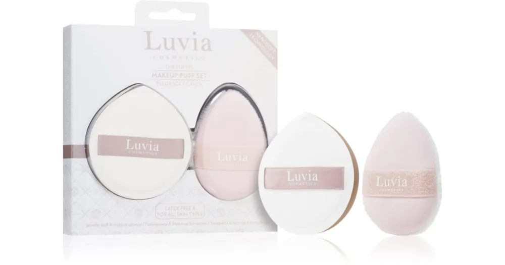Kihagyhatatlan ajánlat Luvia CosmeticsThe Puffys Duo Puff Kit applikátor szett Elegance/Candy