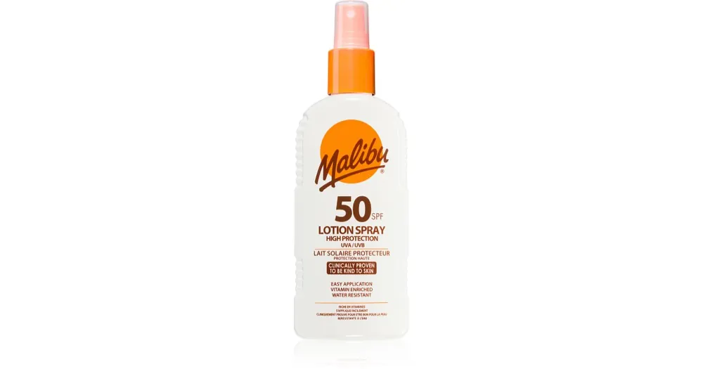 Nézd meg most MalibuLotion Spray High Protection napozó krém SPF 50