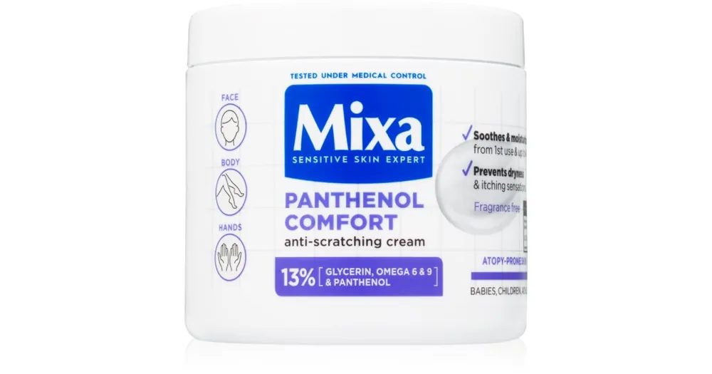 MixaPanthenol Comfort regeneráló testkrém száraz és atópiás bőrre Gyors szállítás