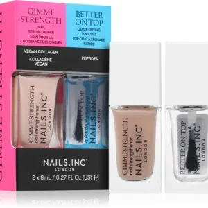 Nails Inc.Gimme Strength & Better On Top körömlakk szett Legkelendőbb
