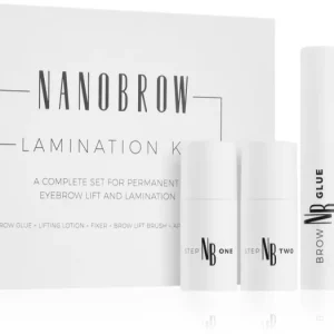 NanobrowLamination Kit Szemöldökformázó készlet Népszerű