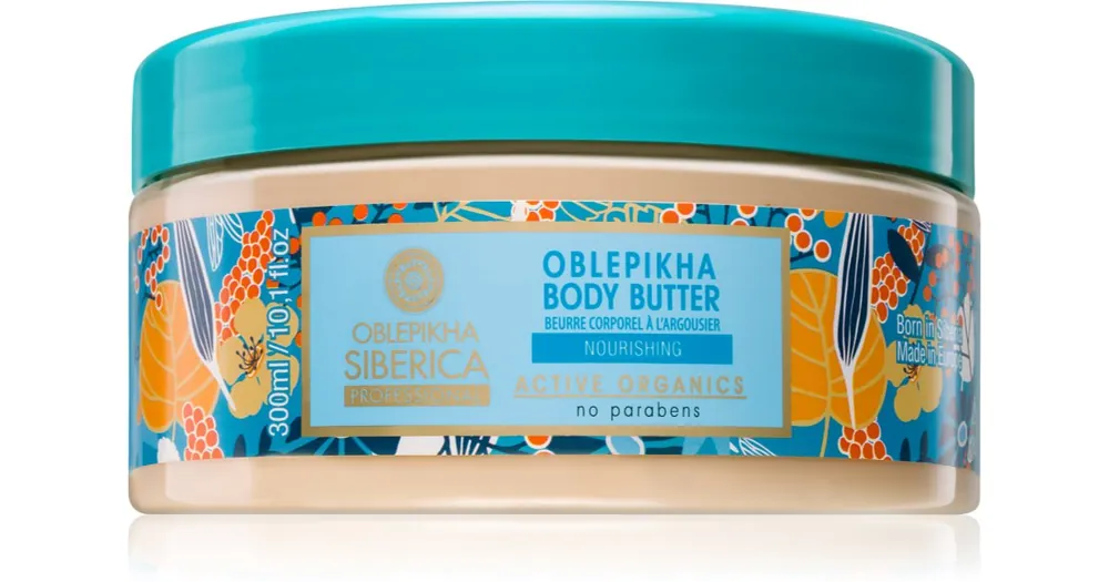 Outlet Natura SibericaOblepikha (Sea-Buckthorn) tápláló vaj a testre