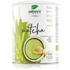 Gyors szállítás Natures FinestMatcha Latte italpor antioxidáns hatású