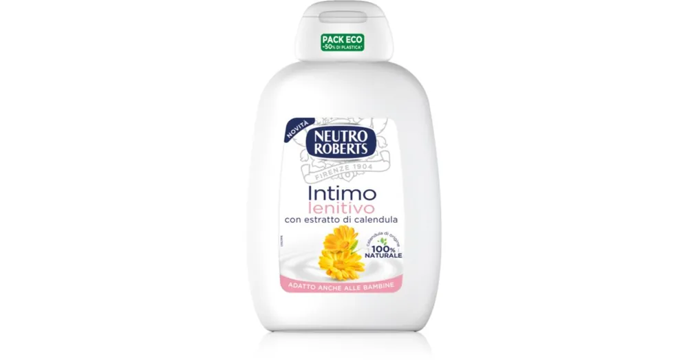 Neutro RobertsIntimo & Estratto di Calendula gyengéd gél az intim higiéniához körömvirággal Kedvezmény