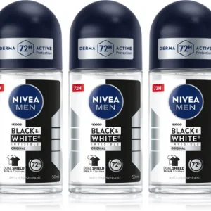 Vedd meg most NIVEAMEN Black & White Invisible Original golyós izzadásgátló takarékos kiszerelés