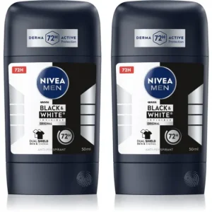 Olcsó NIVEAMEN Black & White Invisible Original izzadásgátló stift takarékos kiszerelés