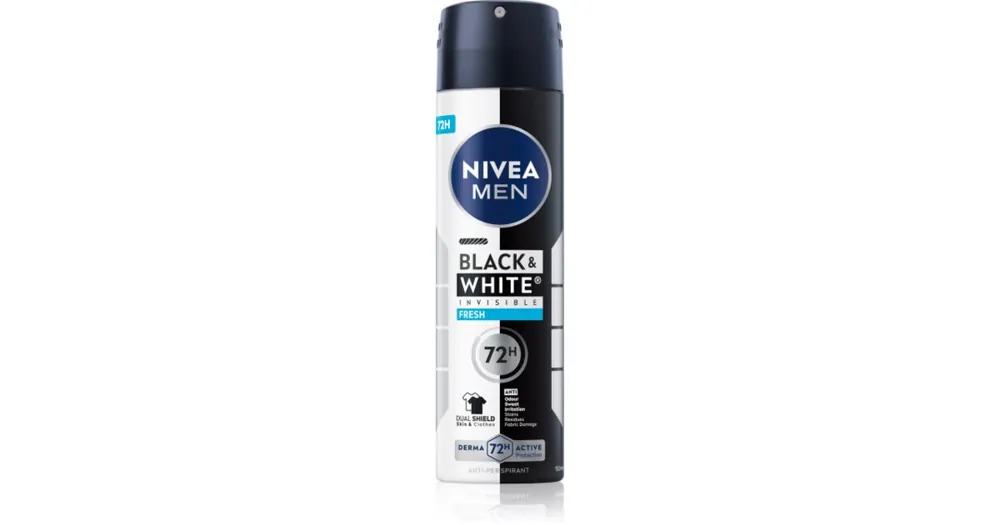 Szezonális akció NIVEAMEN Invisible Black & White izzadásgátló spray