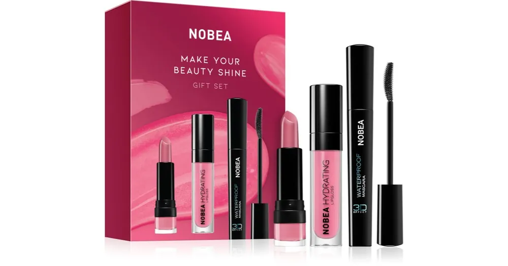 Nézd meg most NOBEABeauty Pleasure NOBEA Make Your Beauty Shine Gift Set ajándékszett hölgyeknek