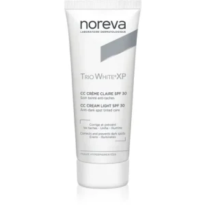 NorevaTrio White XP CC Cream Light SPF 30 CC krém az egyenletes bőrszínért SPF 30 Korlátozott ajánlat